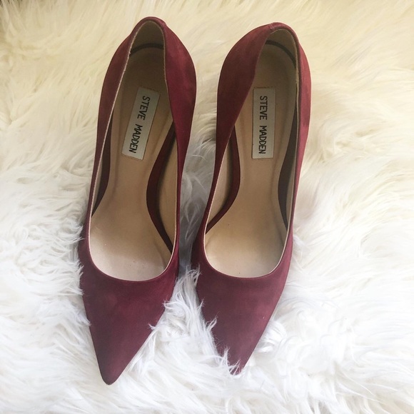 ❌SOLD❌ Steve Madden Pointed Toe Block Pumps - Picture 4 of 8